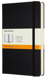 Moleskine Hardcover Lined 400 pages black precio