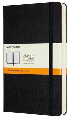 Moleskine Hardcover Lined 400 pages black