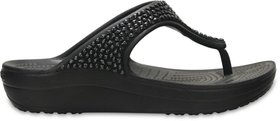 Crocs Sloane Embellished Flip Women black/black