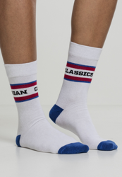 Urban Classics Logo Stripe Sport Socks 2-Pack (TB2156) precio