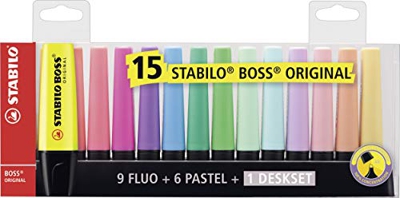 Stabilo Boss Original of 15 (7015-01-5)