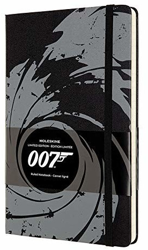 Moleskine James Bond Limited Edition Hardcover Lined 240 pages black características
