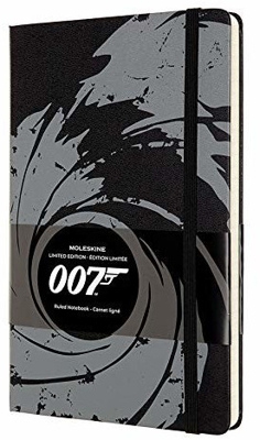 Moleskine James Bond Limited Edition Hardcover Lined 240 pages black