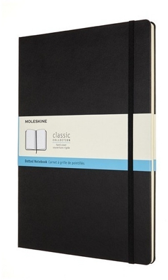 Moleskine Classic Notebook Hardcover Dotted A4 192 pages black