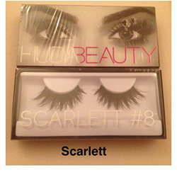 Huda Beauty Faux Cils Scarlett #8 – Classic-Kollektion Longueur, Courbe & Volume características