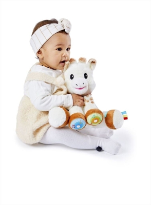 Vulli Sophie la girafe touch and music play plush
