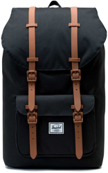 Herschel Little America Backpack black/saddle brown características