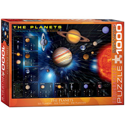 Eurographics Puzzles Planetas (1000 piezas) precio