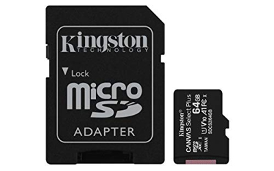 Kingston Canvas Select Plus microSDXC 64GB (Adapter)