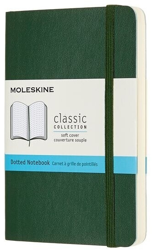 Moleskine Classic Notebook Softcover Dotted 192 pages myrte green precio