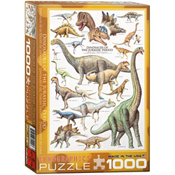 Eurographics Puzzles Di�no�saurs Jur�as�sic (1000 Pieces) en oferta