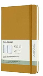Moleskine 18 Months Weekly Note Calender Hard Cover Large 2019/2020 Yellow precio