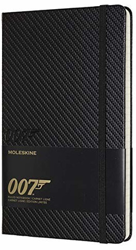 Moleskine James Bond Large Notebook Hardcover Lined Carbonoptik en oferta