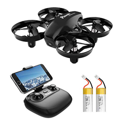 Potensic Mini Drone para Niños con Cámara, RC Quadcopter 2.4G 6 Ejes - Altitude Hold, Modo sin Cabeza, Control Remoto, Ajuste de Ruta, FPV en Tiempo R características