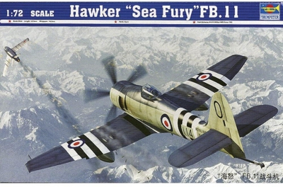 Trumpeter Hawker Sea Fury FB.11 (1631)