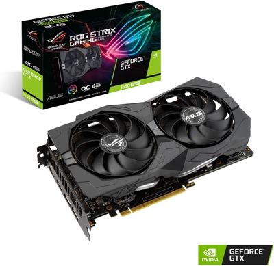 ROG -STRIX-GTX1650S-O4G-GAMING GeForce GTX 1650 SUPER 4 GB GDDR6, Tarjeta gráfica