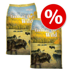 Pack Ahorro: Taste of the Wild 2 x 13 kg - High Prairie precio