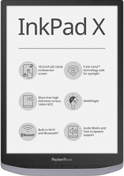 Ver PocketBook InkPad X y sus características PocketBook InkPad X precio