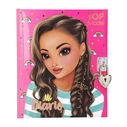 Top Model - Diario con Llave Rosa precio