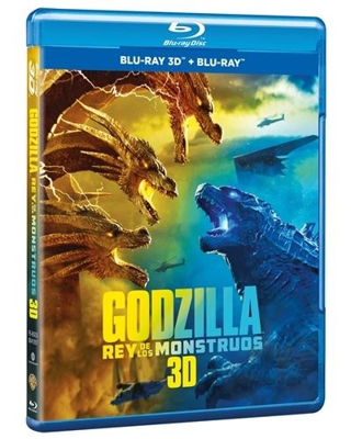 Godzilla Rey de los monstruos  - 3D + Blu-Ray