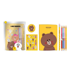 Grupo Erik Editores, S.L. - Super Set De Papeleria Grupo Erik Editores Line Friends en oferta