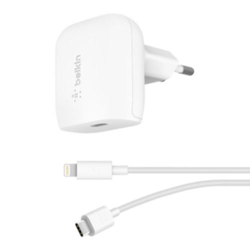 Cargador lightning Belkin Boost Charge USB-C Blanco en oferta
