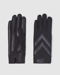 Isotoner - Guantes Táctiles En Negro Resistentes Al Agua características