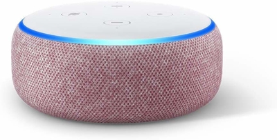 Amazon Echo Dot (3.ª generación) tela de color malva