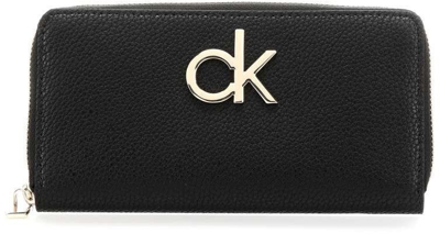Calvin Klein Re-Lock Lrg Ziparound black (K60K605684)