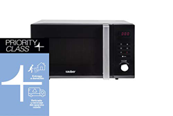 Sauber - Microondas con Grill HMS04BDG - 23 litros - Color Negro características