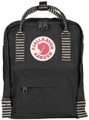 Fjällräven Kånken Mini black/striped