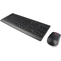 4X30M39472 teclado RF inalámbrico Alemán Negro, Juego de escritorio en oferta