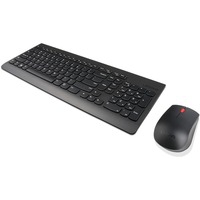 4X30M39472 teclado RF inalámbrico Alemán Negro, Juego de escritorio