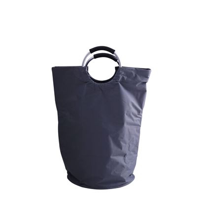 RIDDER Cesto de la ropa sucia gris 65 L