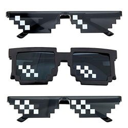 Gafas Thug Life, Comius Sharp 3 Pack Mosaico Gafas de Sol Para Hombre y Mujer, Diseño de Mosaico precio