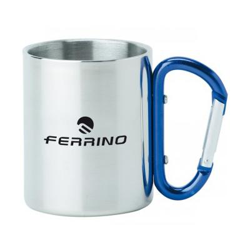 Ferrino Taza de Acero Inox con Mosquetón precio
