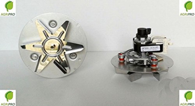 Extractor humos Estufa Pellets Ventilador universal 48 W Trial