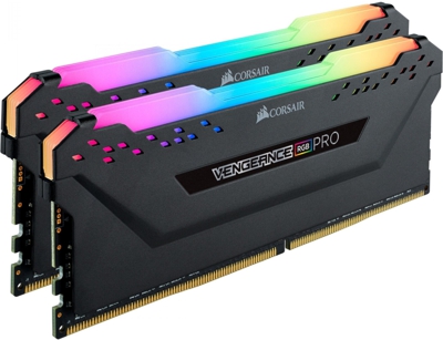 Vengeance RGB PRO Black DDR4-RAM 3600 MHz 2x 32 GB - schwarz - CMW64GX4M2D3600C18 módulo de memoria, Memoria RAM