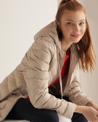 Easy Wear - Plumífero De Mujer Largo Fino Con Capucha, precio y  características - Shoptize