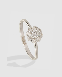 Luzz - Anillo De Oro Blanco Y Diamantes características