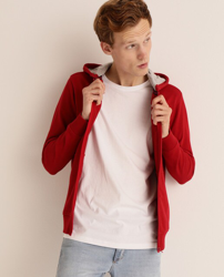 Easy Wear - Chaqueta Deportiva De Hombre Roja Con Capucha a un precio más  barato - Shoptize