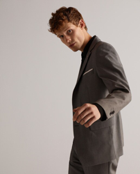 Compra Fórmula Joven - Chaqueta De Traje De Hombre Slim Marrón al mejor  precio - Shoptize