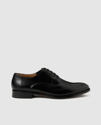 Roberto Ley - Zapatos De Vestir De Hombre De Piel En Color Negro en oferta