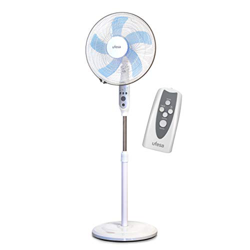 Ufesa RF1450 - Ventilador de Pie, 40cm diámetro, ULTRAFRESH 5, diseñados con 5 hélices para que proporcionen un mayor caudal de aire, constante y homo precio