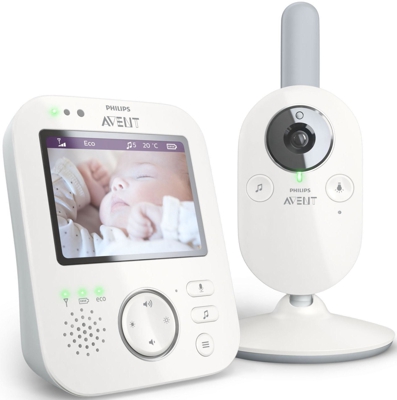 Vigilabebés - Philips AVENT Baby monitor con vídeo digital SCD843/01