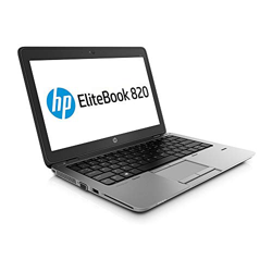 HP EliteBook 820 G2 - PC portátil - 12.5 '' - (Core i5-5200U / 2.20 GHz, 8GB RAM, SSD 128GB SSD, WiFi, Windows 10, Teclado QWERTY) Modelo Muy rápido ( precio
