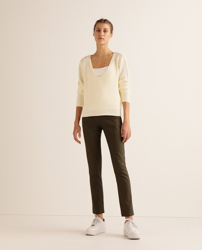 Easy Wear - Vaquero Basico Recto De Mujer En Color. precio