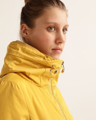 Easy Wear - Parka Básica De Mujer Forro Jersey