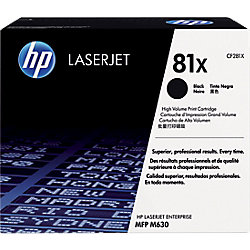 Tóner HP original 81X negro CF281XC características