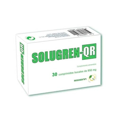 Solugren QR 30 Comprimidos Bucales 850mg
